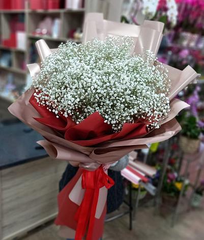 Букет цветов из: Гипсофила в Знаменском